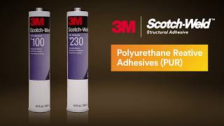 Introduction to 3M™ Polyurethane Reactive PUR Adhesives [upl. by Nylirahs562]