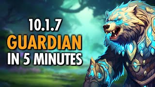 5 MIN Guide To 1017 Guardian Druid GOD [upl. by Cherise659]