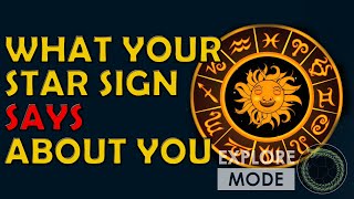 What your Zodiac Star Sign says about you Astrology Explained  Myth Stories amp Explore Mode Collab [upl. by Youngran]