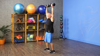 Biceps Curl to Overhead Press [upl. by Kincaid]