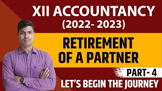 Retirement of a Partner Part 4 Partners Capital Account amp Distributable items 12th Accounts 202223 [upl. by Grannie118]