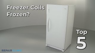 Freezer Coils Are Frozen — Freezer Troubleshooting [upl. by Ferino]