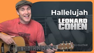 Hallelujah by Leonard Cohen  Easy Guitar Lesson [upl. by Raney]