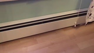 How To Bleed Trapped Air From Baseboard Heater [upl. by Rehsa]