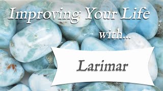 LARIMAR 💎 TOP 4 Crystal Wisdom Benefits of Larimar Crystal  Stone of Spirituality [upl. by Lulita]