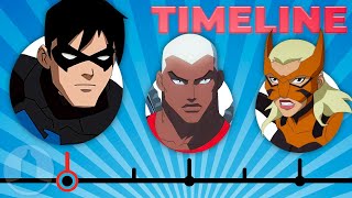 The Complete Young Justice Timeline  Channel Frederator [upl. by Schach]