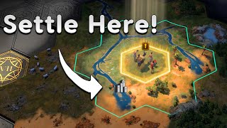 How to Analyze Start Locations in Civilization VII  Civ 7 Tutorial [upl. by Stockton]