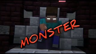 quotSkillet Monsterquot Herobrine Minecraft Music Video [upl. by Everson976]