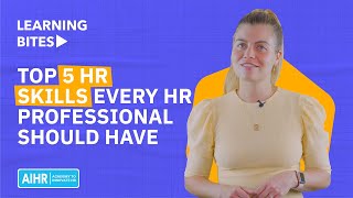 Top 5 HR Skills Every HR Professional Should Have [upl. by Spada720]