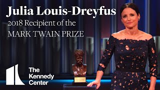 Julia LouisDreyfus Acceptance Speech  2018 Mark Twain Prize [upl. by Merc]