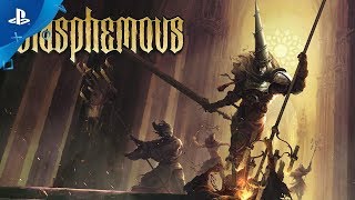 Blasphemous  Release Date Reveal  PS4 [upl. by Tacita]