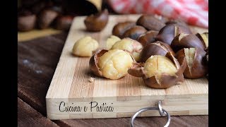 Castagne al microonde [upl. by Season]