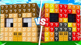 Preston vs FGTeeV Lucky Block House Battle  Minecraft [upl. by Zednanreh122]