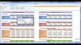 Analisis de sensibilidad y escenarios [upl. by Paxon]