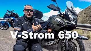 Suzuki V Strom 650 2008  Test Ride amp Detailed Review [upl. by Garling535]