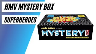 HMV Mystery Box Superheroes Unboxing June 2022 [upl. by Enitsirhc]