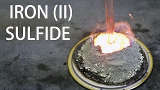 Making Iron II Sulfide [upl. by Brandes]