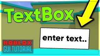 Roblox GUI Scripting Tutorial 3  TextBox Beginner to Pro 2020 [upl. by Iramohs]