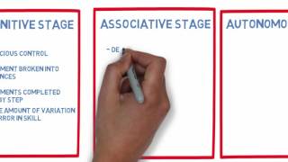 Three stages of learning movement [upl. by Ardnasirk545]