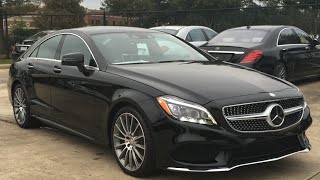 2016 Mercedes Benz CLS Class CLS400 Coupe Full Review Start Up Exhaust [upl. by Orrin]