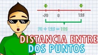 DISTANCIA ENTRE DOS PUNTOS Super Facil [upl. by Ahsiemac]