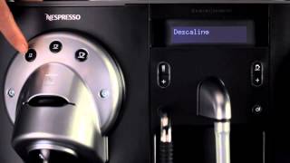 Nespresso Gemini CS200 CS220 CS203 amp CS223 PRO How To  Descaling [upl. by Idnas]