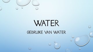 Gebruike van water  Graad 4 [upl. by Persis733]