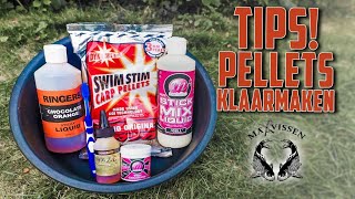 Pellets klaarmaken  tips  Maxvissen 94 [upl. by Atinit]