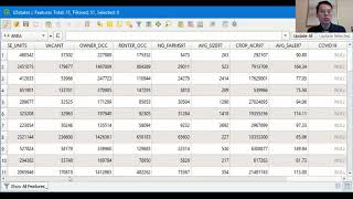 Editing Attribute Table in QGIS [upl. by Liggitt]