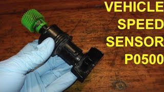 Vehicle Speed Sensor P0500 Replacement [upl. by Aicilegna]