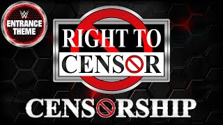 The Right to Censor 2000  quotCensorshipquot WWE Entrance Theme [upl. by Lita845]