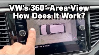 How Does It Work Volkswagens 360 Degree Overhead View Camera on Everyman Driver [upl. by Ridley402]