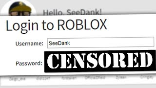 GIVING OUT MY ROBLOX PASSWORD [upl. by Allemac770]