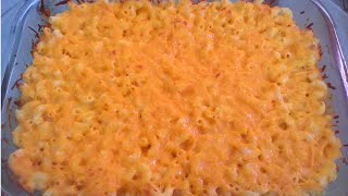 How to make Baked Macaroni amp Cheese Velvetta Version [upl. by Beau300]