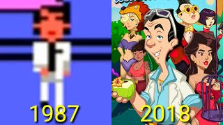 Evolution of Leisure Suit Larry Games 19872018 [upl. by Eatnahc]