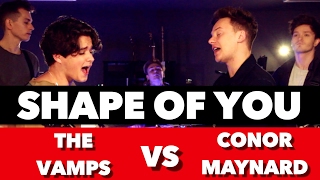 Ed Sheeran  Shape Of You SING OFF vs The Vamps [upl. by Essy]