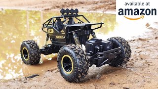 UNBOXING amp Testing 116 Scale 4WD Rock Crawler RC Car [upl. by Rauch]