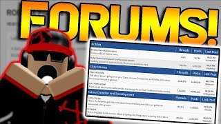 ROBLOX FORUMS ARE BACK and better [upl. by Gaskin]