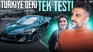 Türkiyedeki Tek Test  McLaren 675LT [upl. by Becca374]