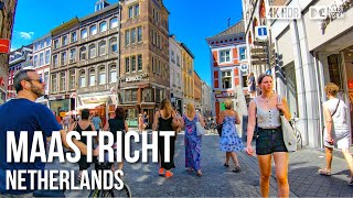 Maastricht The Historic City Centre  🇳🇱 Netherlands 4K HDR Walking Tour [upl. by Ferrigno]