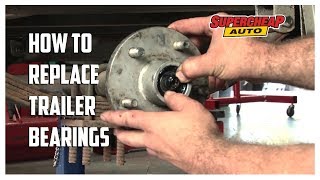 How to  Replace Trailer Wheel Bearings  Supercheap Auto [upl. by Eleph263]