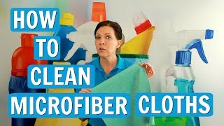 5 Top Tips to Clean Microfiber Cloths [upl. by Lenroc]