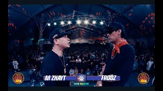 FlipTop  M Zhayt vs Frooz [upl. by Sybille498]