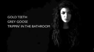 Lorde  Royals Lyrics [upl. by Hodosh]