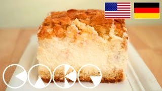 BIENENSTICH Rezept  BEE STING CAKE Recipe [upl. by Ranchod875]