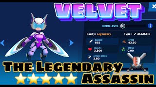 Thetan Arena NFTs  GamePlay  5 STAR The Legendary VELVET is too Overpowerful [upl. by Eetnod]