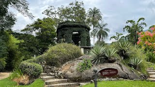 A complete walk around the Rio de Janeiro Botanical Garden  Jardim Botânico  Trip to Brazil 2020 [upl. by Zetrok]