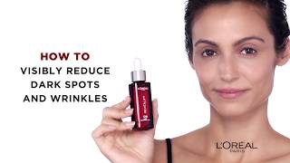 Reduce Dark Spots amp Even Tone How To Use and Apply LOréal Paris Glycolic Acid Serum [upl. by Woodcock]