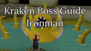 OSRS  Kraken Boss Guide for Ironman [upl. by Irat]