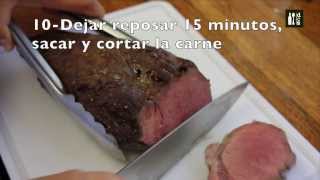 Receta Roast Beef paso a paso [upl. by Elvia313]